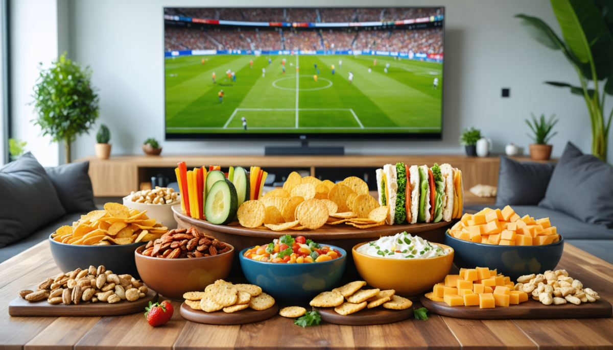 découvrez les meilleures idées de snacks savoureux et faciles à préparer pour profiter pleinement des matchs à la maison avec vos proches.