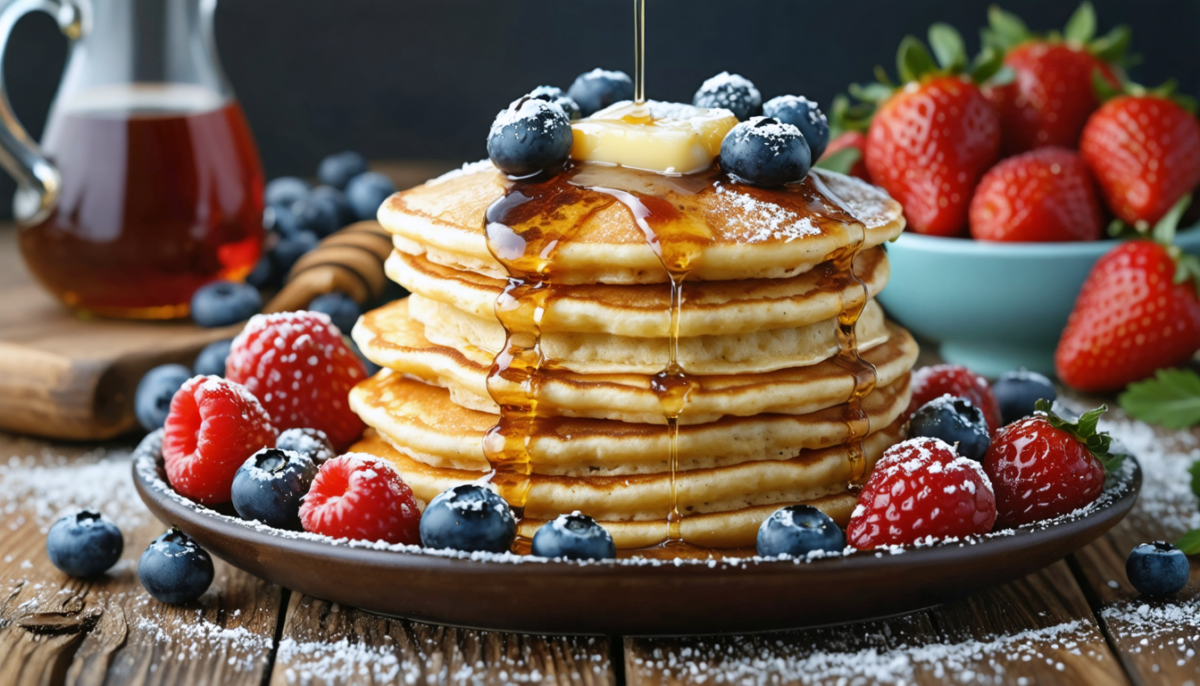 découvrez la recette des pancakes moelleux, une gourmandise irrésistible à tester absolument pour des petits-déjeuners ou brunchs réussis et délicieux.