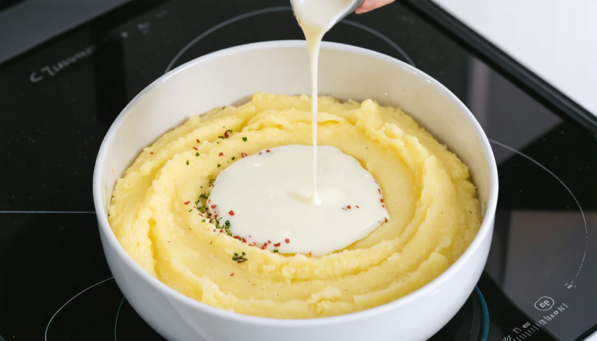 découvrez comment préparer la purée mousline parfaite avec notre guide ultime pour un dosage idéal d'eau et de lait, pour une texture onctueuse et savoureuse à chaque fois.