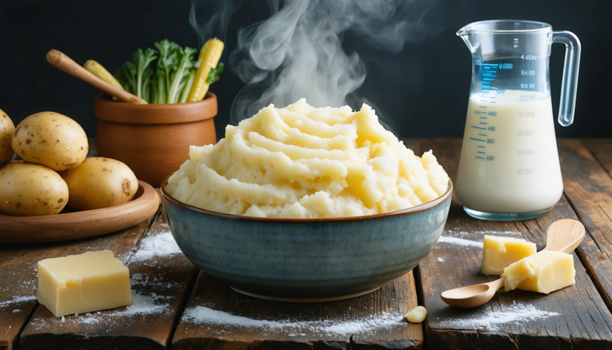 découvrez le guide ultime pour réussir votre purée mousline avec le dosage parfait d'eau et de lait. astuces simples pour une purée onctueuse et savoureuse à chaque préparation.