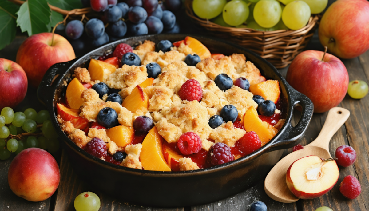 découvrez notre recette saine et gourmande de crumble léger sans beurre, parfaite pour un dessert délicieux et équilibré.