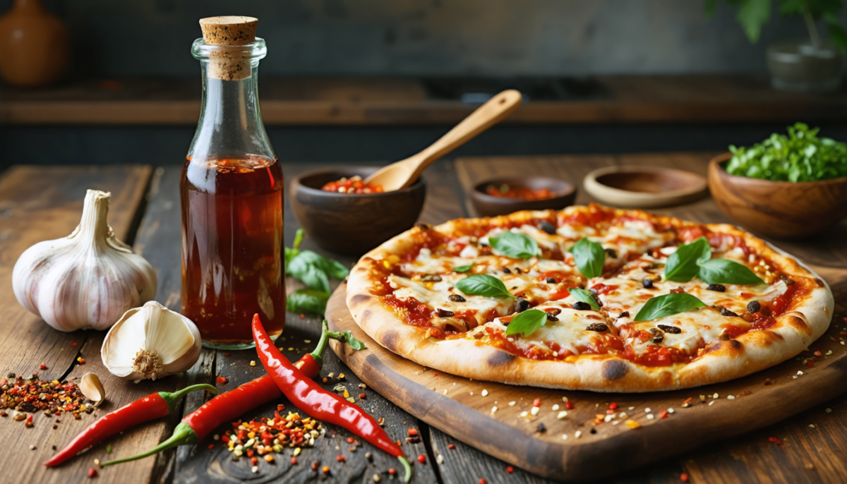 apprenez à préparer facilement votre huile piquante maison pour donner une touche savoureuse et épicée à vos pizzas.