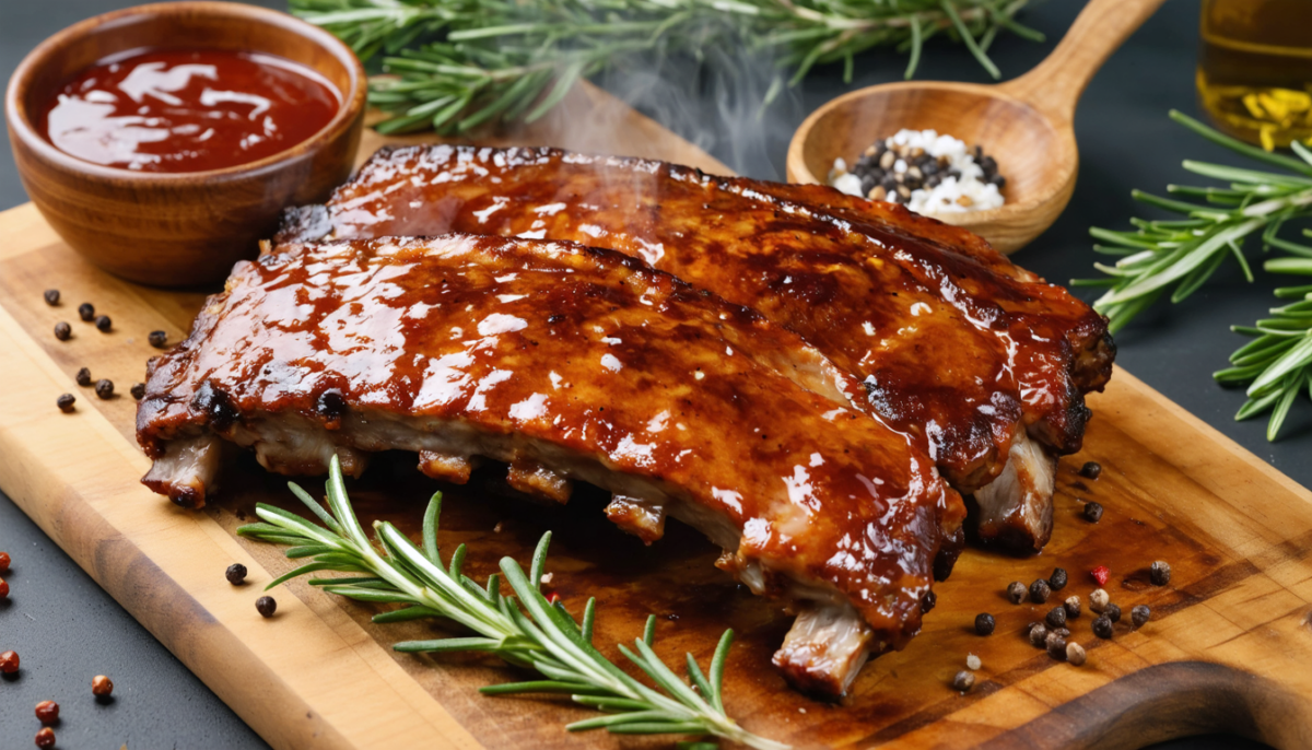 découvrez notre recette simple et gourmande de travers de porc fondants au four, parfaits pour un repas savoureux et facile à préparer.