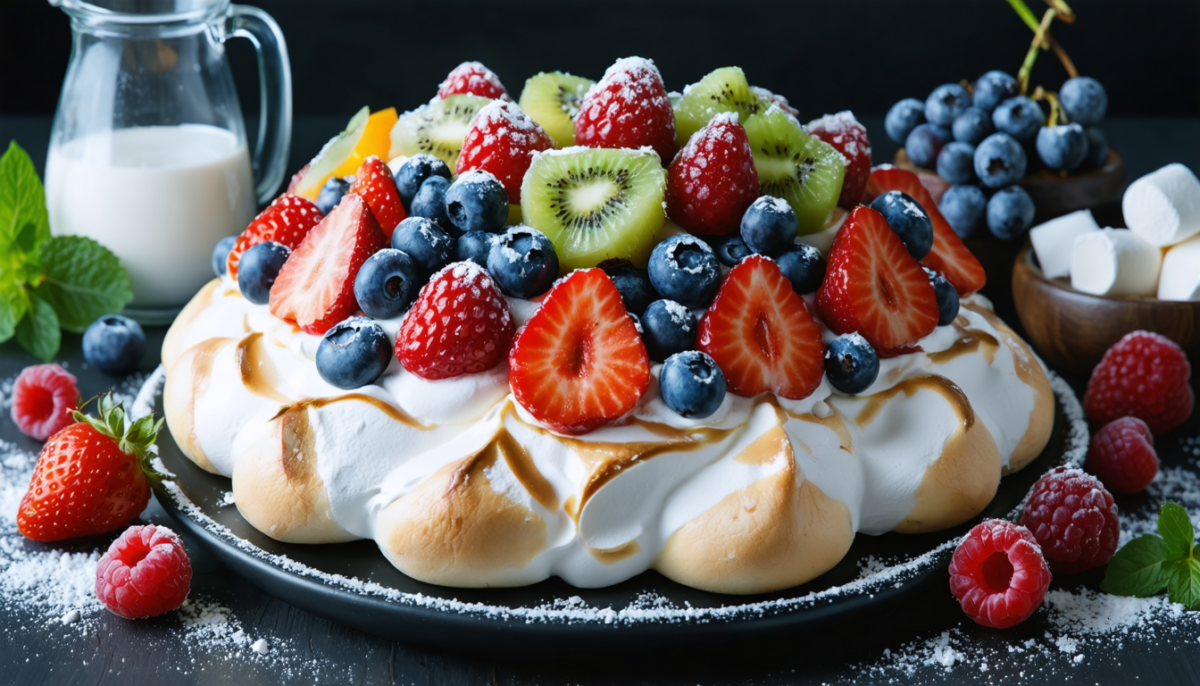 découvrez la recette inratable de la pavlova parfaite avec une meringue facile à réaliser. un dessert léger et gourmand pour toutes les occasions !