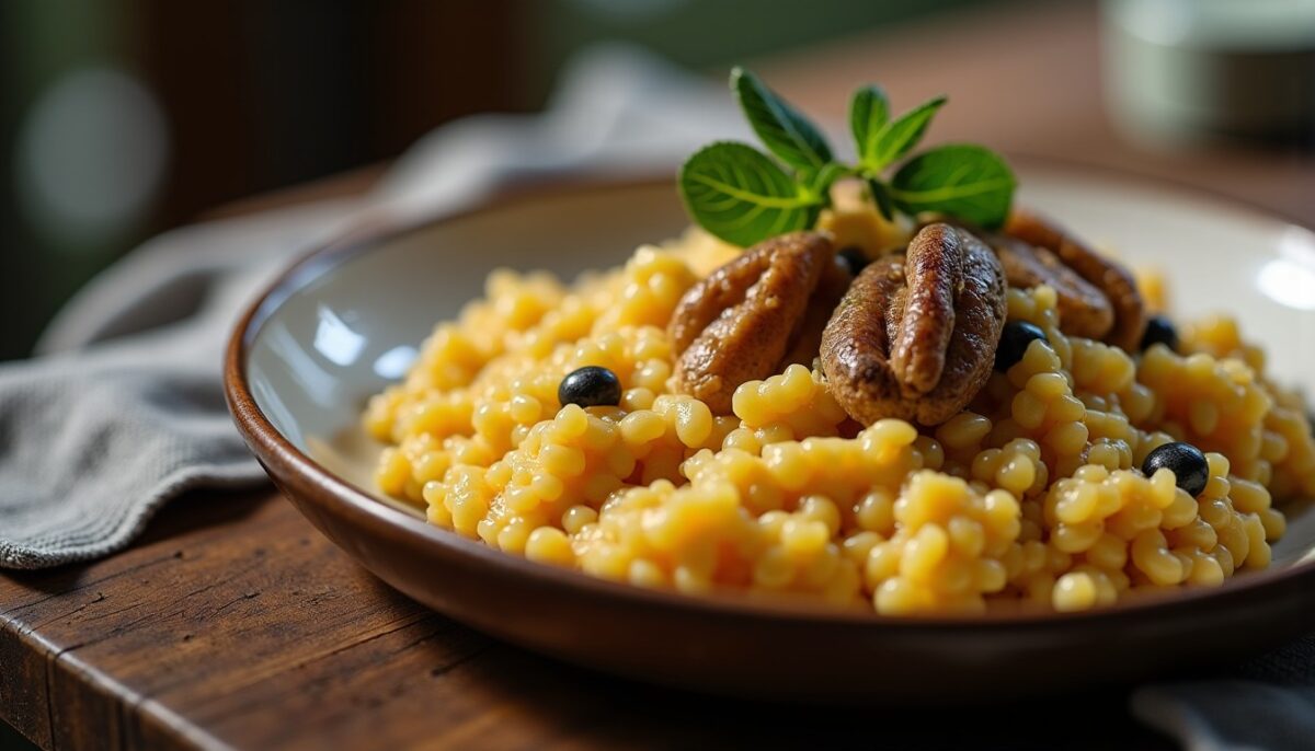 Risotto crémeux aux Saint-Jacques : une recette festive et gourmande pour épater vos convives