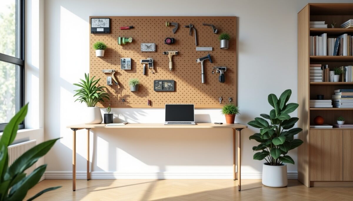 Pegs et pegboards : l'astuce murale incontournable pour une organisation optimale