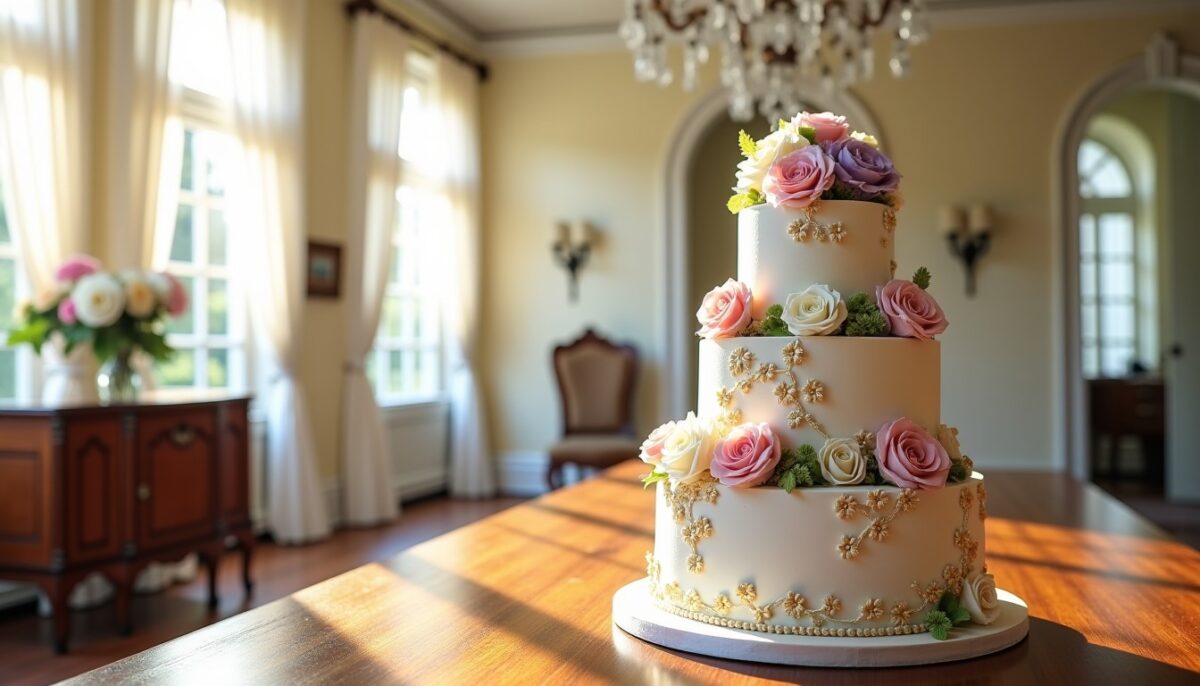 Mon secret gourmand : la recette du gâteau de mariage trois étages