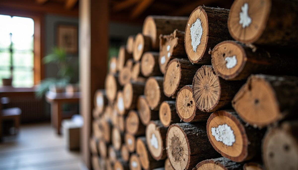 Mérule sur bois de chauffage : identifier ce fléau et adopter les bons gestes pour s’en prémunir